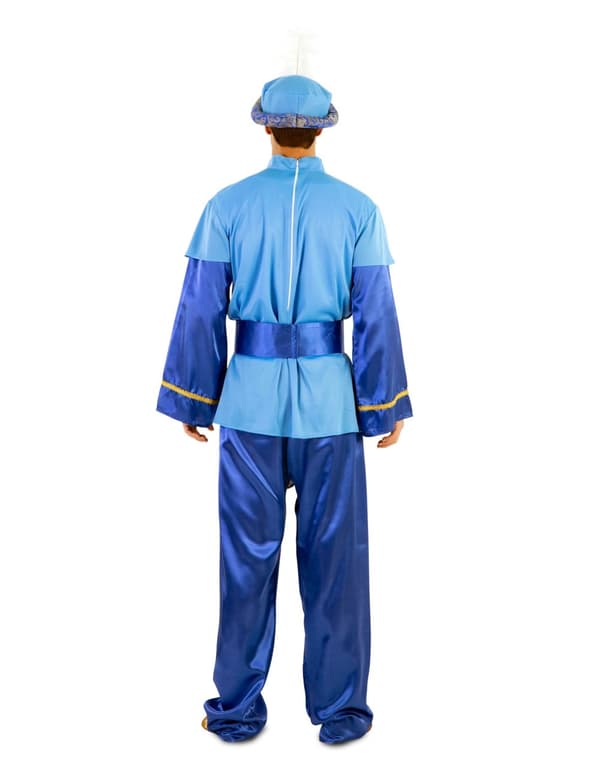 Blå Sultan Magus King kostym för vuxna. Size-M/L (52)