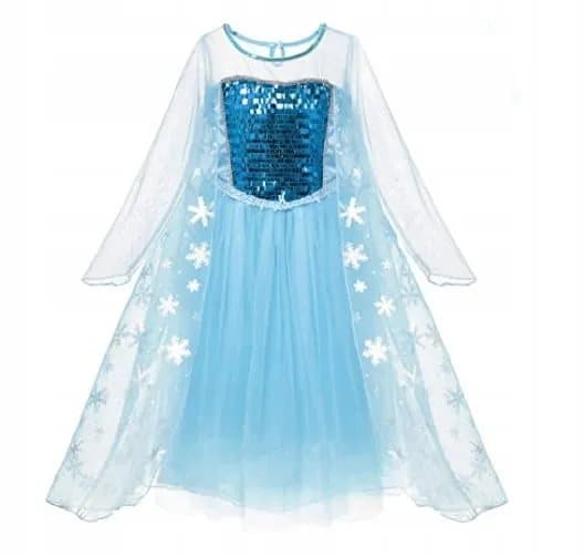 Elsa Frozen Costume Frozen Dress Prom 98-104