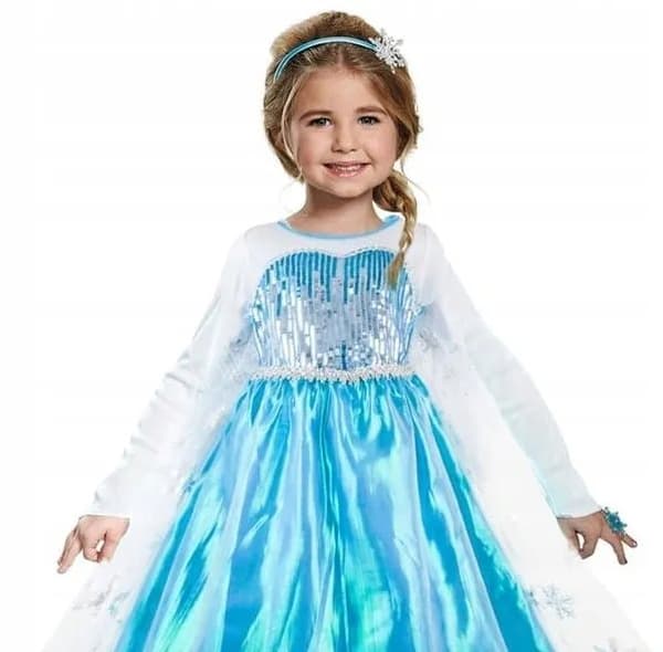 Elsa Frozen Costume Frozen Dress Prom 98-104