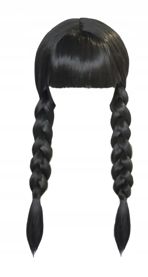 Onsdag Addams Costume Fancy Dress + Bälte 110-116