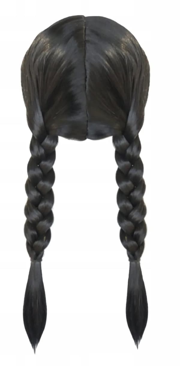 Onsdag Addams Costume Fancy Dress + Bälte 110-116