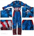 Miniatyrbild 5 av 7: Captain America Shield Mask Ball Costume Carnival 120/130