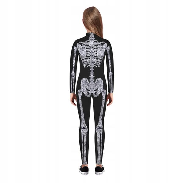 Skeleton Skeleton Death Phantom Halloween -asu 122/128