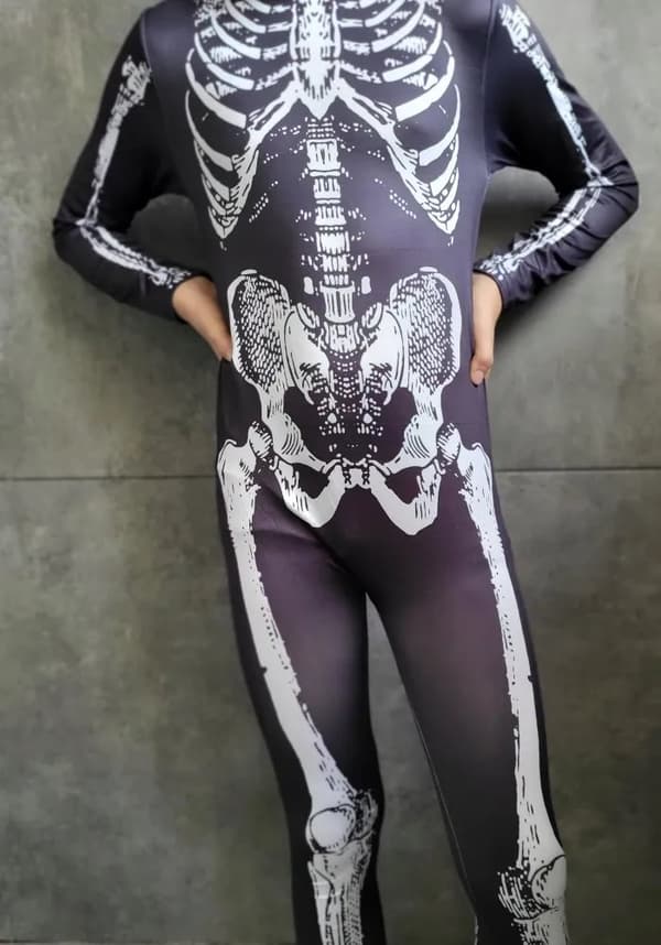 Skeleton Skeleton Death Phantom Halloween -asu 122/128