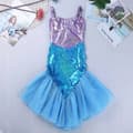 Miniatyrbillede 3 af 3: Havfrue Ariel kostume karneval kostume fancy kjole 120