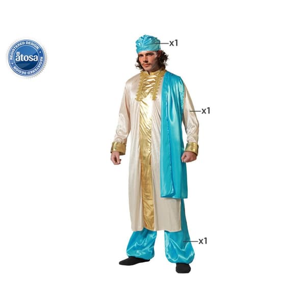 Kostyme voksne Indisk M/L