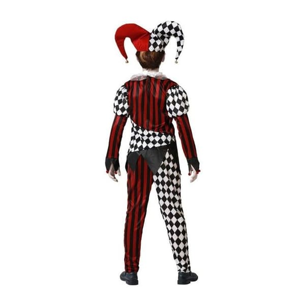 Devilish Harlequin Boy Costume - ATOSA - Halloween - Röd - 5 år - Inomhus