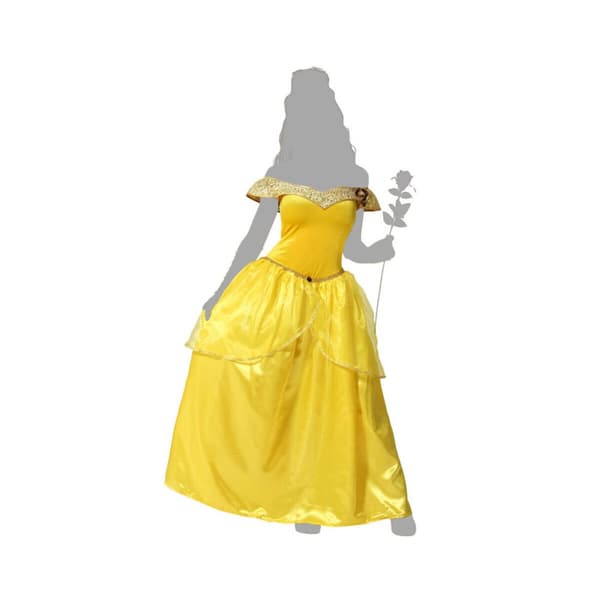 Kostume til voksne Gylden Prinsesse - XL