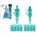 Miniatyrbilde 5 av 8: Kostyme voksne Prinsesse Blå - M/L