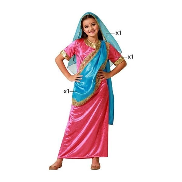 Klä ut sig till hinduiskt prinsessflicka