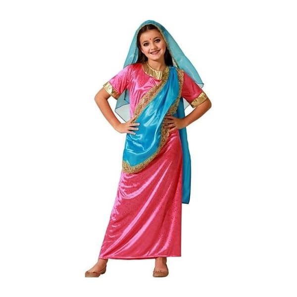 Klä ut sig till hinduiskt prinsessflicka