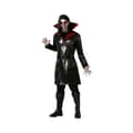Miniatyrbillede 1 af 8: Kostume til voksne Multifarvet Vampyr XS/S