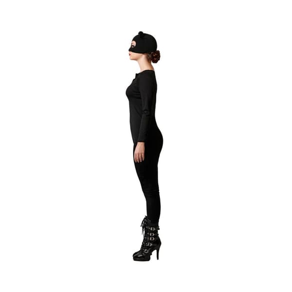 Kostume til voksne Sort Superheltinde - XL