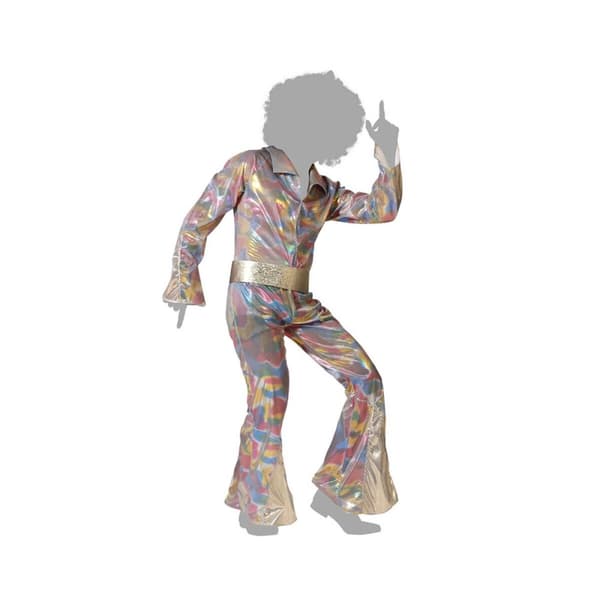 Kostume til voksne Disco - M/L