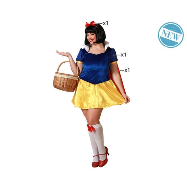 Kostume til voksne Prinsesse - M/L