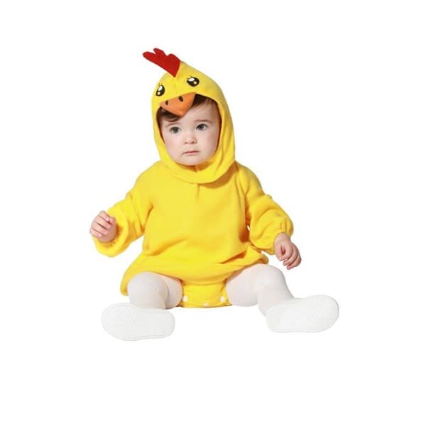 Kostym Kyckling Gul Baby