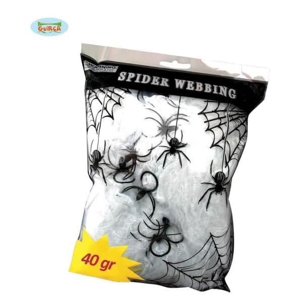 Vitklätt Säck Vit 40 Spindelnät