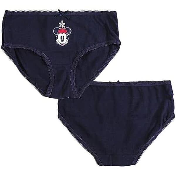 Culotte Hipster - DISNEY - Minnie Mouse - 100% Bomull - Mix Barn - Pakke med 3 Enheter