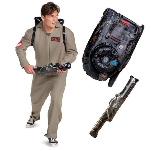 Officiell Dräkt Ghostbusters Vuxen, Halloween Utklädnad Spöke, Kultfilm Kostym
