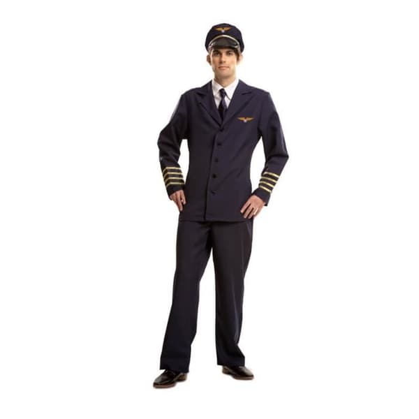 Flygplanspilotdräkt - Okänt märke - Storlek M-L - Flerfärgad - Interiör