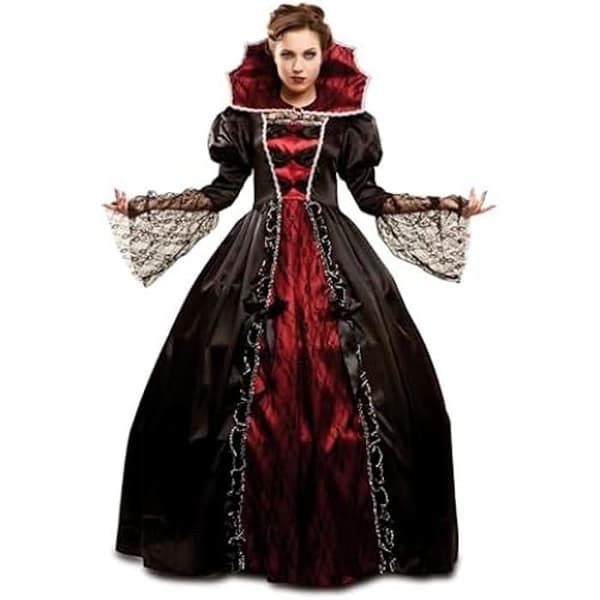 Vampyrdräkt - MY OTHER ME - Lyx - Svart - Röd - Kvinnor - Halloween