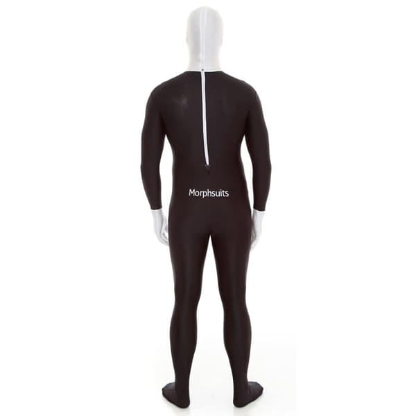 Morphsuits Kostym Slenderman, Skrämmande Halloween Dräkt, Herr Outfit, XXL