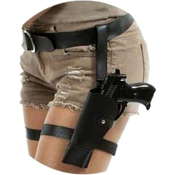 HOLSTER DUBBEL FÖR LÅREN - LARA CROFT