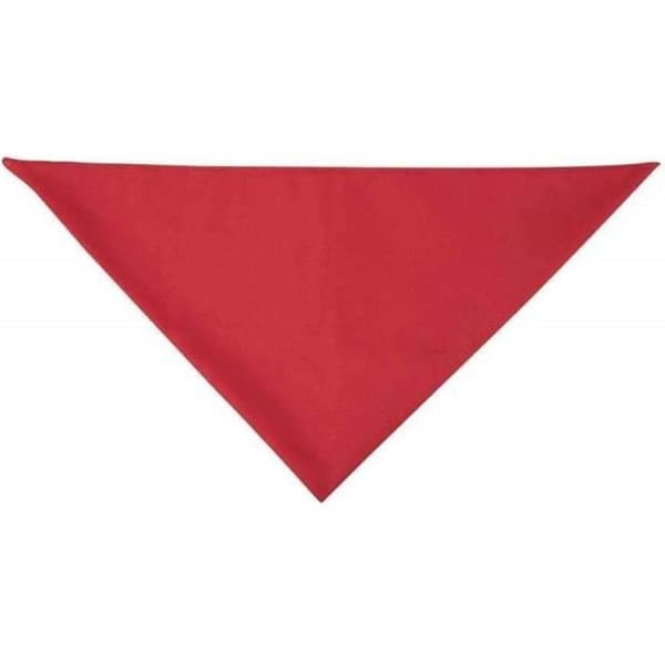 Baskisk röd halsduk / bandana i tyg