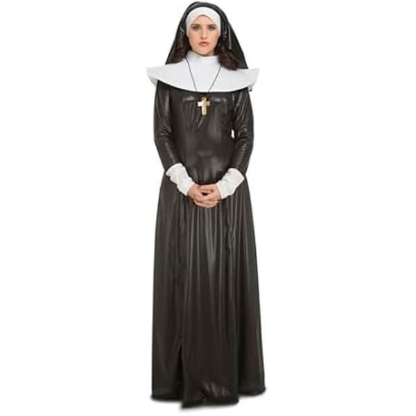 Vuxen nunnadräkt - MY OTHER ME - Flera storlekar - Svart - Polyester - Dam