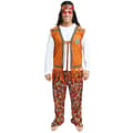 Miniatyrbild 1 av 3: Hippie-kostym vuxen man - PTIT CLOWN - Storlek L/XL - Flerfärgad