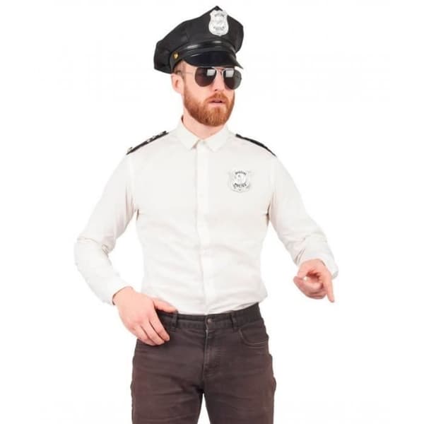 Set Accessoarer Polis Man PtitClown Svart