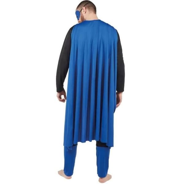 Kostym man super-brudgum blå och svart - PTIT CLOWN - Storlek S/M - Svensexa