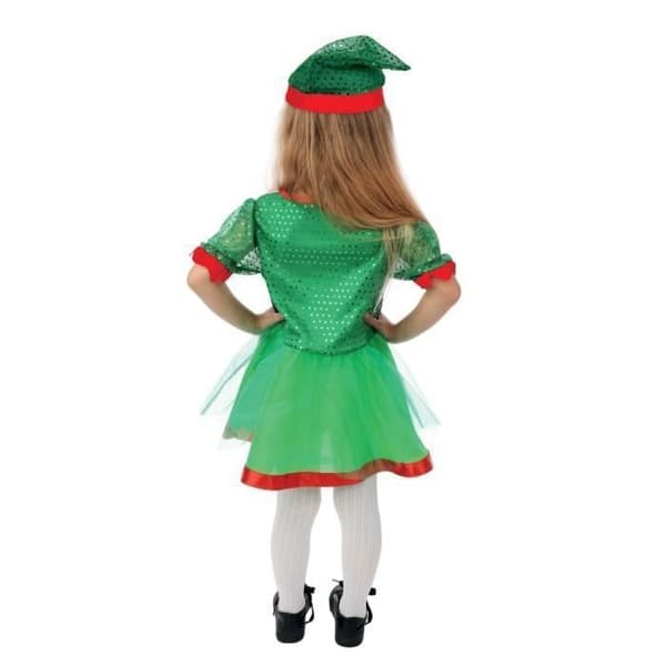 Maskeraddräkt - KÄNSLIGT KÄNSELDUK - Grön Tutu Klänning - Flicka - 3 år - Inomhus