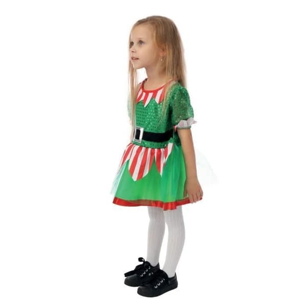 Maskeraddräkt - KÄNSLIGT KÄNSELDUK - Grön Tutu Klänning - Flicka - 3 år - Inomhus