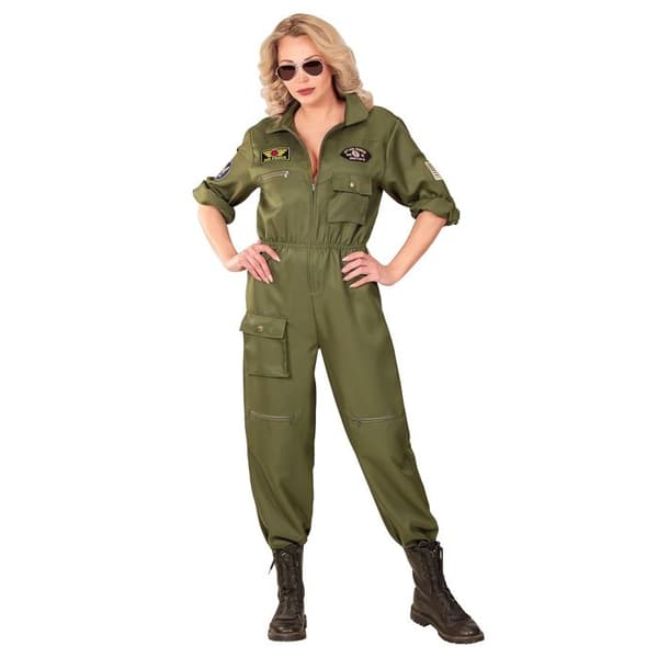 Fighter pilot kostym för kvinnor