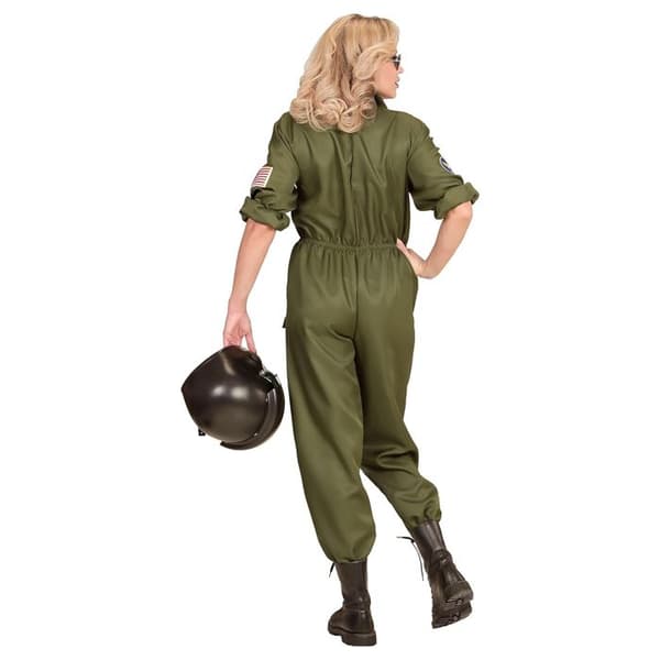 Fighter pilot kostym för kvinnor
