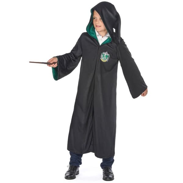 Klassisk Slytherin Harry Potter barndräkt