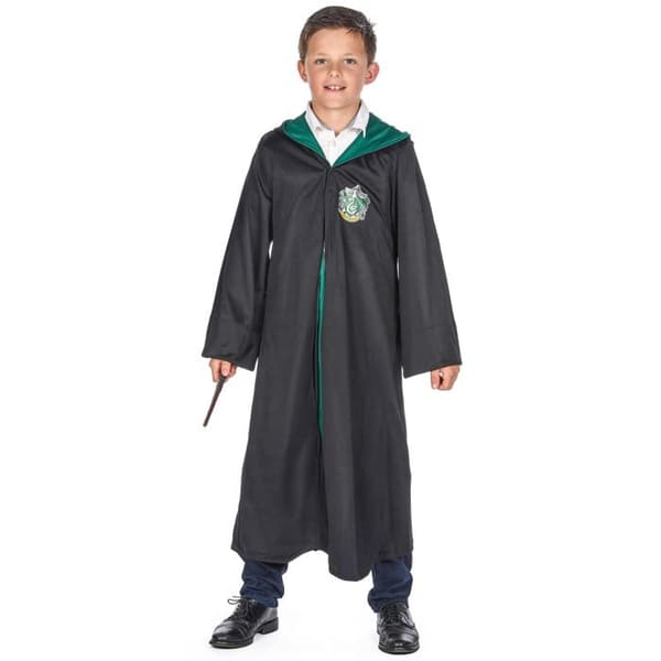Klassisk Slytherin Harry Potter barndräkt