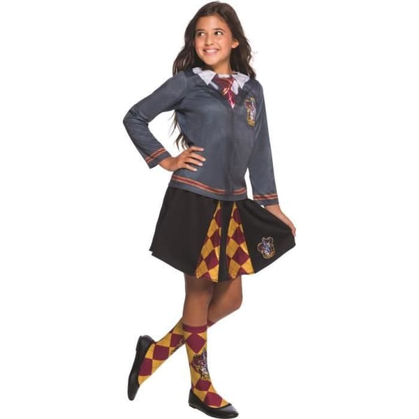 Harry Potter Gryffindor höga strumpor - Pojke - Från 6 år - Rubiner