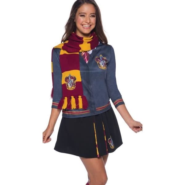 Harry Potter Gryffindor Scarf - RUBIER - Barn - Vinröd och gul