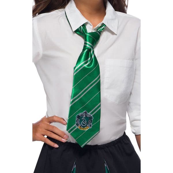 Slytherin Tie - RUBIER - Harry Potter - Barn - Grön