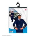 Miniatyrbild 3 av 4: Sjöofficersdräkt för män M - Vit - Vuxen