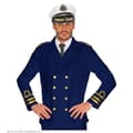 Miniatyrbild 2 av 4: Sjöofficersdräkt för män M - Vit - Vuxen