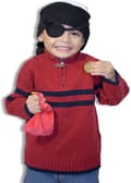 Miniatyrbild 3 av 4: Piratkista i trä - MELISSA &amp; DOUG - Med tillbehör och hemligt fack
