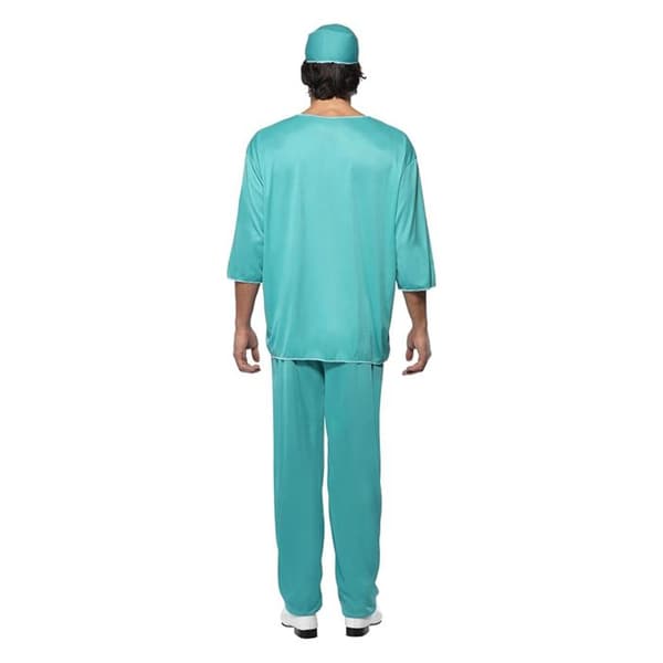 Grön kirurgdräkt - SMIFFY'S - Yrke - Vuxen - Herr - Polyester