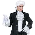 Miniatyrbild 1 av 4: Jabot med smycke och manschetter i vit spets