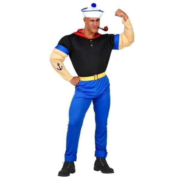 KÄND ENÖGAD SJÖMANSMUSKLER HERRDRÄKT