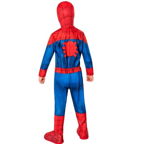 ULTIMAT KLASSISK SPIDER-MAN-DRÄKT FÖR BARN 3/4 ÅR Röd, Bourgogne