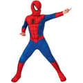 Miniatyrbild 1 av 4: ULTIMAT KLASSISK SPIDER-MAN-DRÄKT FÖR BARN 3/4 ÅR Röd, Bourgogne