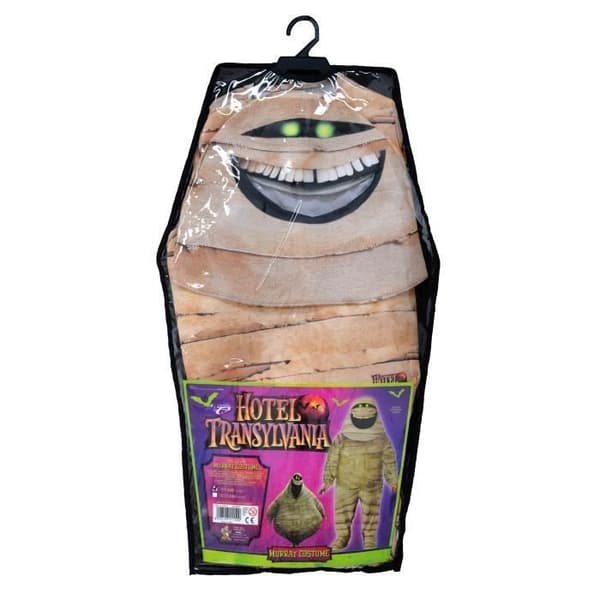 Murray Hotel Transylvania pojkmumiedräkt - CIAO - Storlek 5-7 år - Vit/Beige